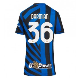 Dámské fotbalový oblečení Inter Milan Matteo Darmian #36 Domácí košile 2024-25 Krátkým Rukávem